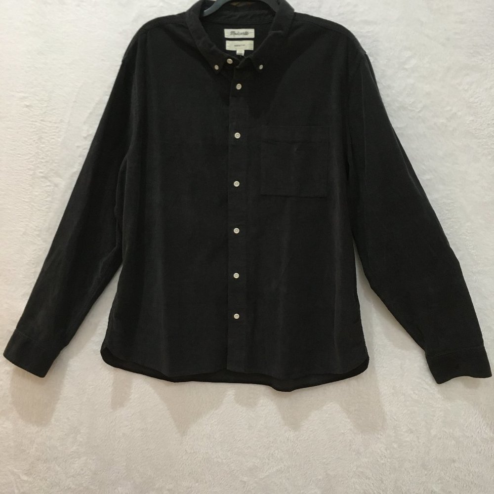 Madewell Corduroy Long Sleeve Button  NEW